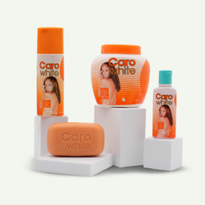 Caro White Original 4 Product Kit (cream, oil , soap, body lotion)
