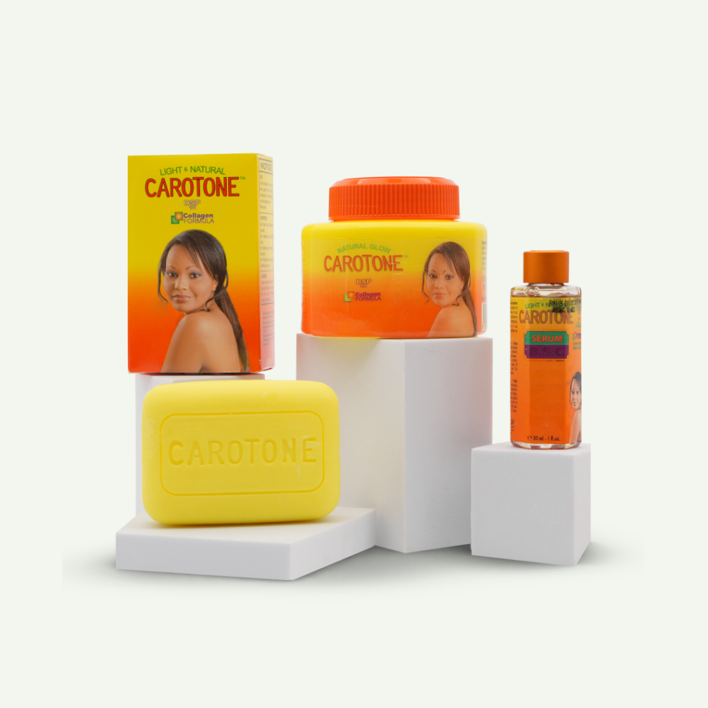 Carotone Original 3 Products Kit (Soap, Cream, BSC Serum)